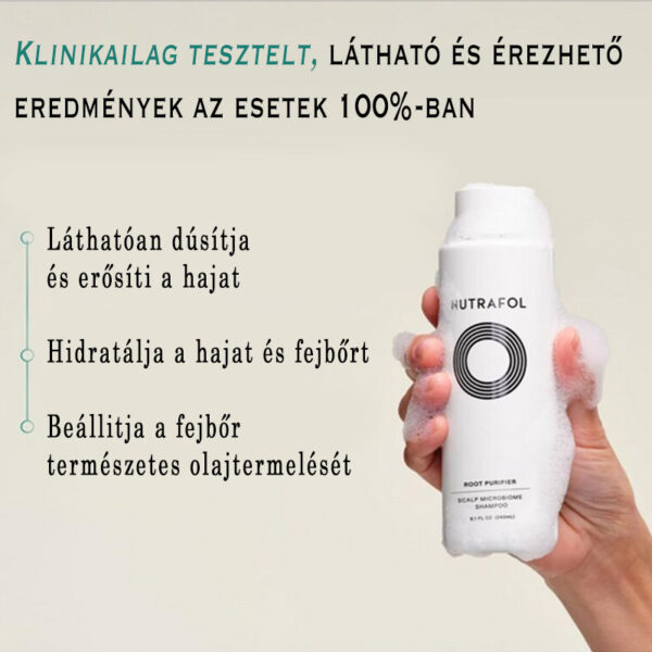 NUTRAFOL sampon zsíros hajra